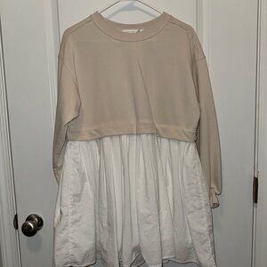Altar’d State Sweater Overlay Dress